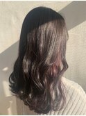 高知 南国市 BiBi glandjete インナーカラー 暗髪