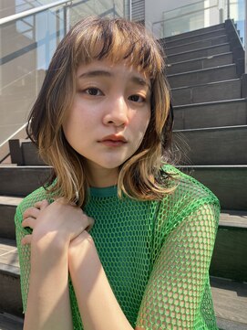 オブヘアーギンザ(Of HAIR GINZA) 大人かわいいミディアムヘア