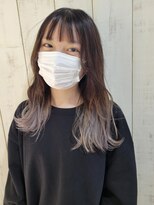 エスポワール 北習志野店(ESPOIR) グラデーションカラー☆ラベンダーグレー