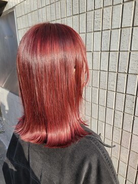 ベール(BALE) 切りっぱなし×チェリーレッド【尾野恭平】