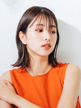 ヘアークリアー せんげん台 大人可愛いショートボブ シースルーバング 20代30代40代