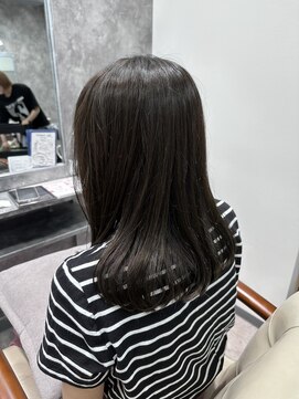 フォンド 津田沼(fond.) 斜めバング/グレージュカラー/デザインカラー/津田沼駅