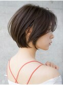 前髪なし大人ショートボブ20代30代40代【AIN.表参道】川原大地