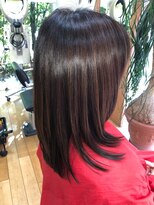 ティーアンドエイチ ヘアーワークス(T&H hairworks) 顔周りレイヤー＋リタッチ