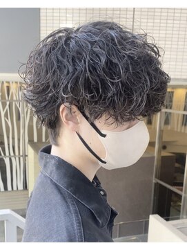 リベル(LIBER) 八王子/八王子駅/波巻きスパイラルパーマ/メンズパーマ/眉毛