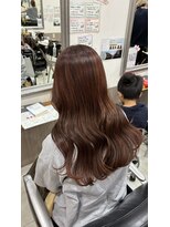 ヘアアンドメイク 心座(hair&make) 秋冬レッド　福田昌子