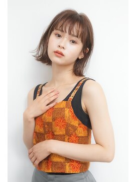 ベンジー 中目黒店(benji) ゆるパーマ×モテボブ