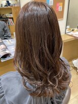 ラファンス 栗林店(LaFENCE) 透明感カラー/オリーブブラウン