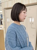 パークレーン アイス イヴェン(park lane ICI yeven)&nbsp;切りっぱなしボブ　顔まわりカット　前髪　ミニボブ 栄ボブ/rena