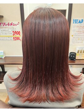 美容室ルシア 外ハネ切りっぱなしスタイル★