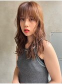 【kate 大宮】オレンジベージュ×アンニュイパーマ