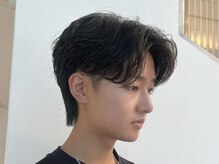 【センターパート×ニュアンスパーマ】もはやこの組み合わせはセットです！パーマで作る綺麗な毛流れ。
