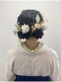 卒業式ヘア