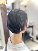 キラ髪ショートボブ×艶カラー