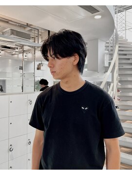 ブランコジーサウス(BLANCO G South) ニュアンスパーマ/センターパート/フェザーパーマ