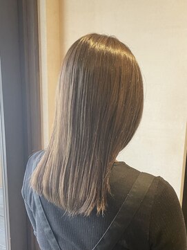 ココカラヘアー ニコ(cococara hair nico) セミロング/オリーブ/透明感カラー