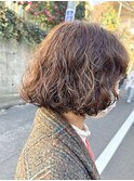 ボブパーマ/フレンチボブ/パーマ/ミニボブ/表参道/原宿