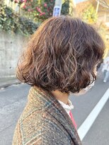 ナループロアオハナ(Nalu pu loa ohana)&nbsp;ボブパーマ/フレンチボブ/パーマ/ミニボブ/表参道/原宿