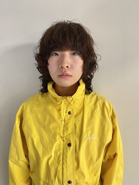 ハイ(HI) マッシュウルフパーマ