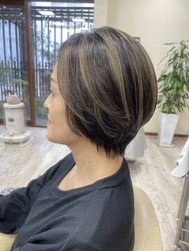 バランス Balance 白髪もボケるデザインカラー