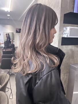 キング 枚方店(K!ng) 縮毛矯正髪質改善ハイライトレイヤーカット枚方美容室エクステ