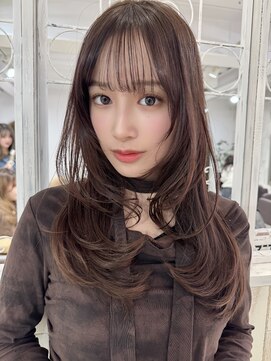 レイラバイアフロート 吉祥寺(Lila by afloat) レイヤーカット/ワンカールレイヤー/韓国ヘア/ロングレイヤー