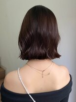 ブリーチなしダブルカラーピンクベージュミディアムボブ20代30代