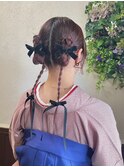 【前田】韓国風三つ編みツイン