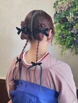 ヘアーズ ラブリージョブリー(hair's Lovely Jubbly) 【前田】韓国風三つ編みツイン