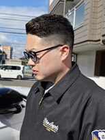 サロン(SALON)&nbsp;オールバック　フェード