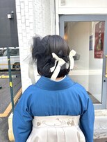ウック 名古屋 名駅(wooc)&nbsp;卒業式ヘアセット、着付け