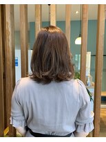 カラーズカフェ 前橋店(Colors cafe)&nbsp;ファッションカラー　ミディアム【髪質改善 Colors cafe前橋店】