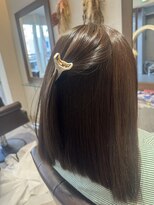 ハートライン(hair bridal Heart Line)&nbsp;酸性ストレートメテオカラー