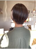 コンパクトショート×ベージュ