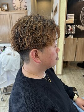 ヘア ロンドン カフェ(HAIR LONDON CAFE) 波巻きスパイラルパーマ