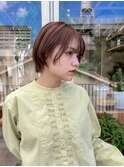 ハンサムショート/髪質改善/ブリーチなしダブルカラー/レイヤー