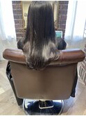 ダークグレージュロング