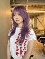 フェブ(fev)&nbsp;【fev_hana】ペールパープル/ハッシュカット