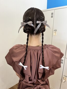 フェニーチェ オン ザ ビーチ(FENICE on the beach) ツインヘアアレンジ