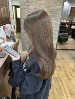 ミラ(MIRA)&nbsp;くすみベージュ／ヘーゼルベージュ／ブリーチ無しダブルカラー