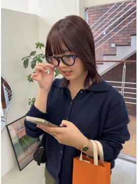 キー(kii) 暖色カラー/福岡美容室/半個室サロン/天神美容室/艶カラー