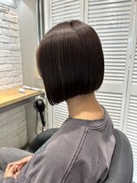 エイト 沖縄豊崎店(EIGHT toyosaki)&nbsp;【EIGHT 豊崎】お客様スタイル_ ［丸みシルエット上品ミニボブ］