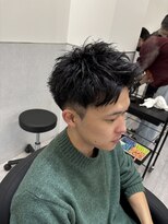 ビカムメンズヘアー 栄店(become men's hair)&nbsp;ビジネススパイキーショート