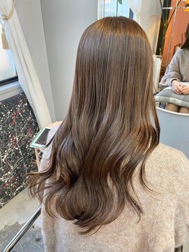 チャプター 問屋町(chapter) 髪質改善トリートメント韓国ヘアミルクティブラウンブリーチなし