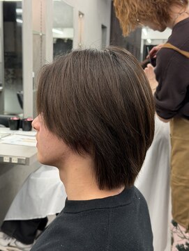 オーバル バイ アピッシュ(OVARL by apish) パーマ落としストレート曲がる縮毛