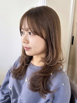 トエン(toen) ワンカールで可愛いハイレイヤースタイル