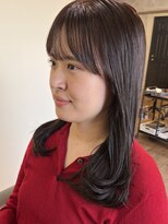 カールム(carlm) 【圧倒的ツヤ髪】顔周りレイヤー×ブラウン柔らかミディアム