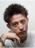 スパイキーショート 短髪 鹿児島 メンズ