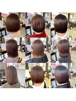 オレンジ(orange) 【orange大分賀来】ボブスタイルまとめ