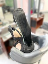 ビゼ 梅田(BIZE)&nbsp;【インナーカラー】ブリーチなしで透明感カラー地毛色合わせ